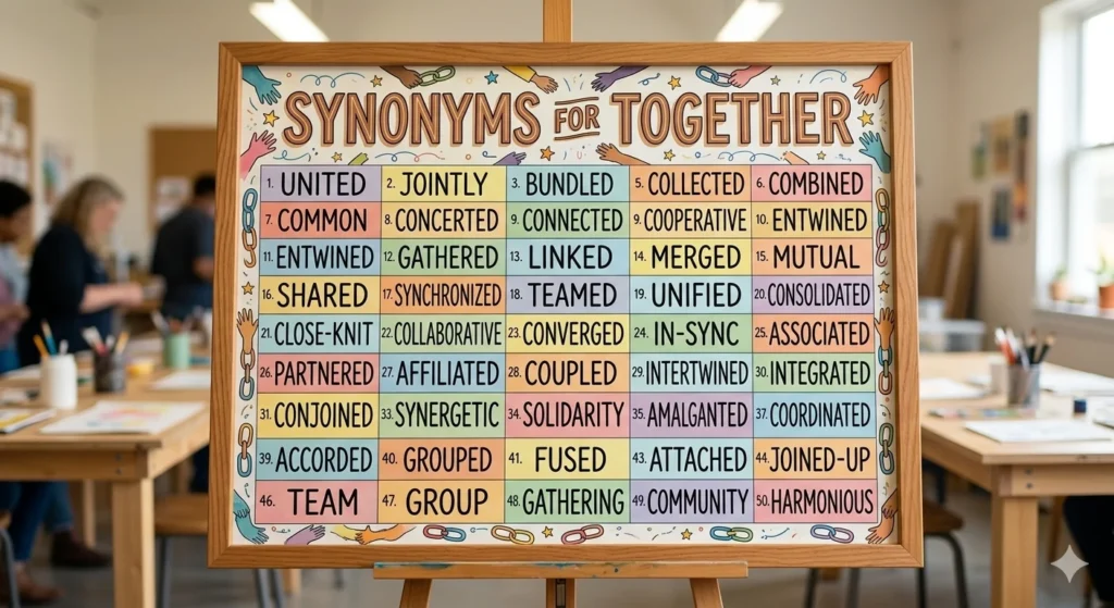 Synonyms for Together