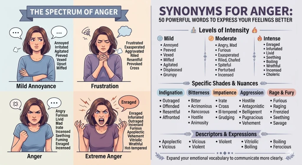 Synonyms for Anger