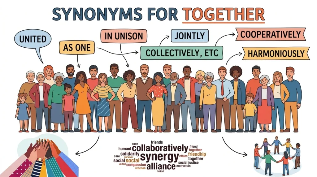 Synonyms for Together