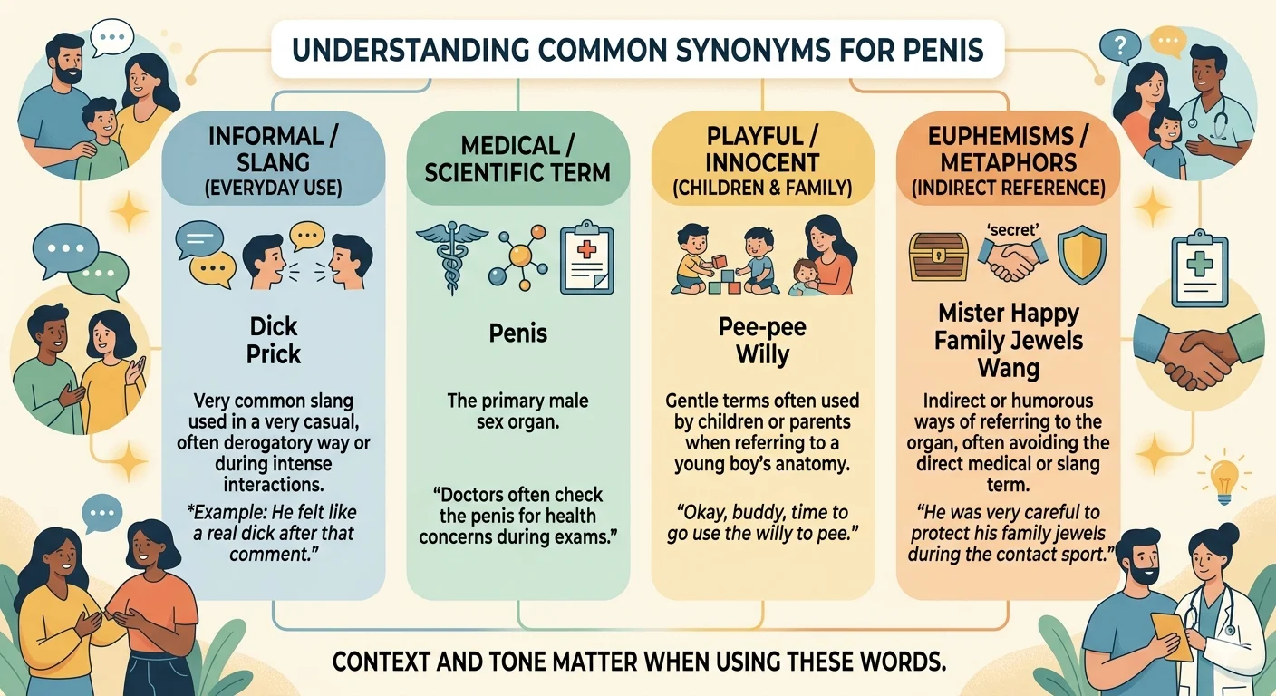 Synonyms for Penis