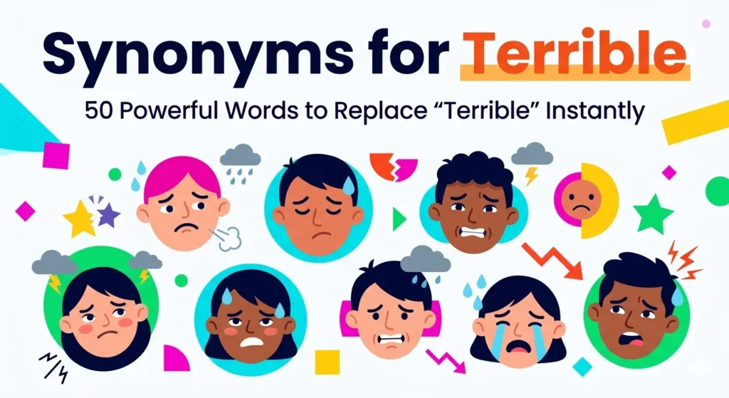 Synonyms for Terrible