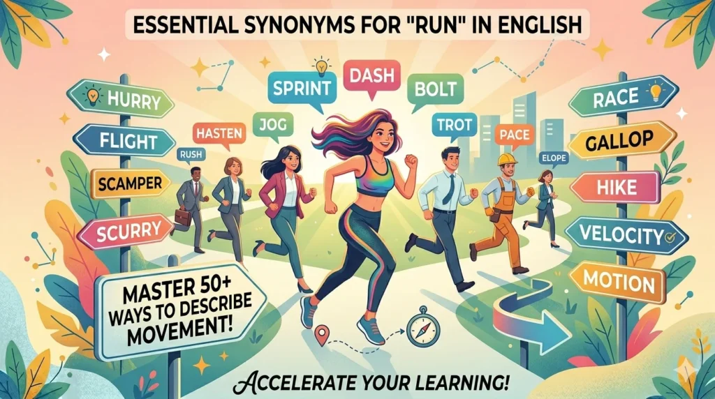 Synonyms for Run