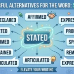 Synonyms for Stated