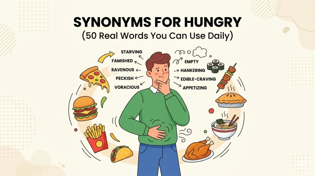 Synonyms for Hungry