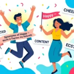 Synonyms of Happy