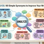 Synonyms for Analyze