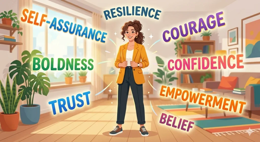 Synonyms for Confidence