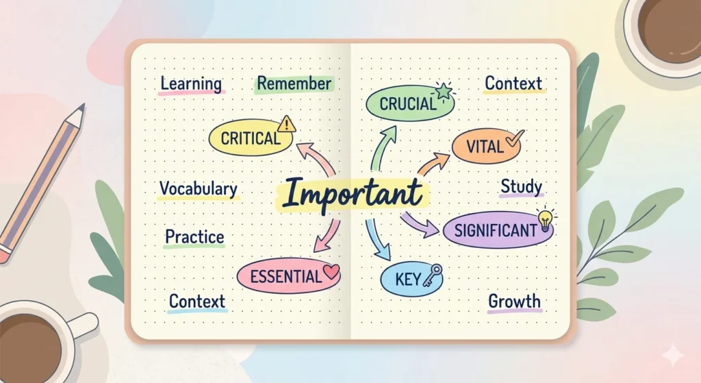 Synonyms of Important