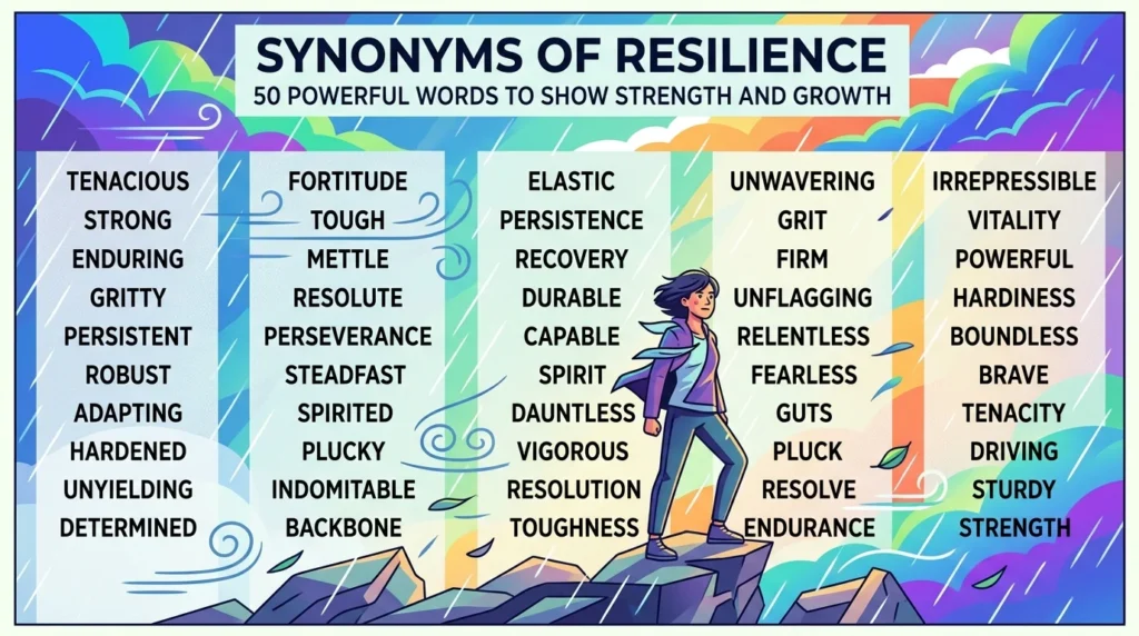 Synonyms of Resilience