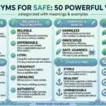Synonyms for Safe