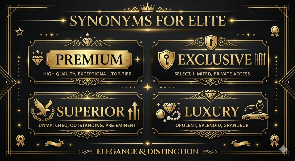 Synonyms for Elite