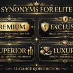 Synonyms for Elite