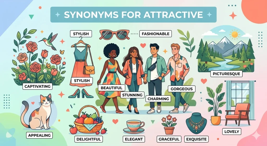 Synonyms for Attractive: Powerful Words That Describe Beauty