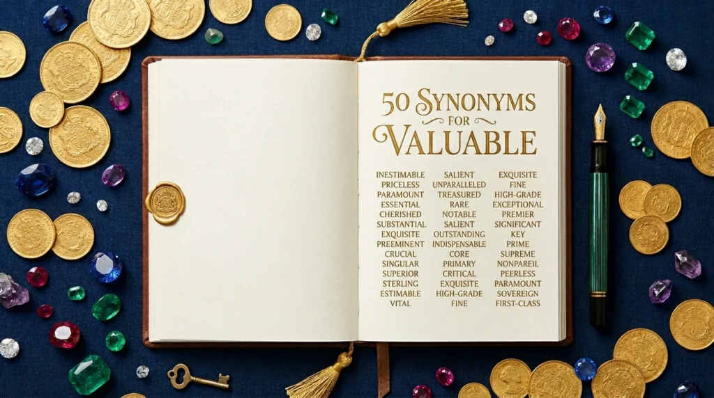 Synonyms for Valuable