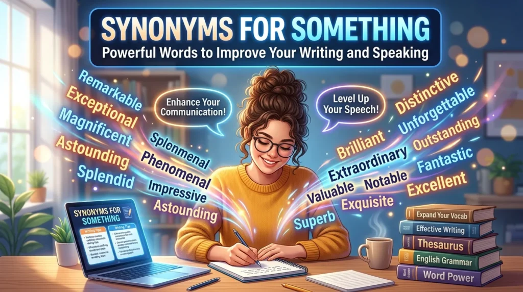 Synonyms for Something