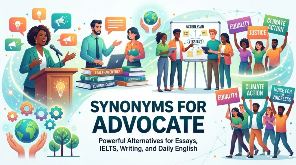 synonyms for advocate