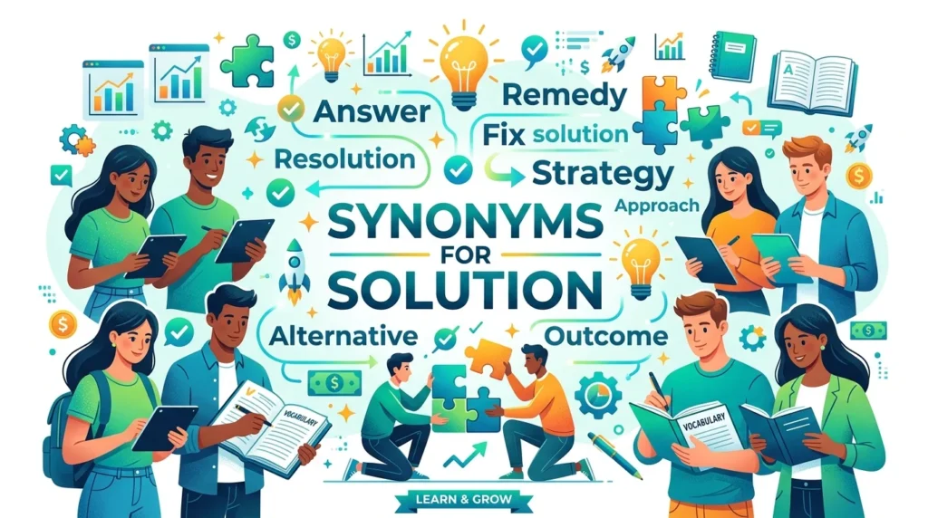 Synonyms For Solution