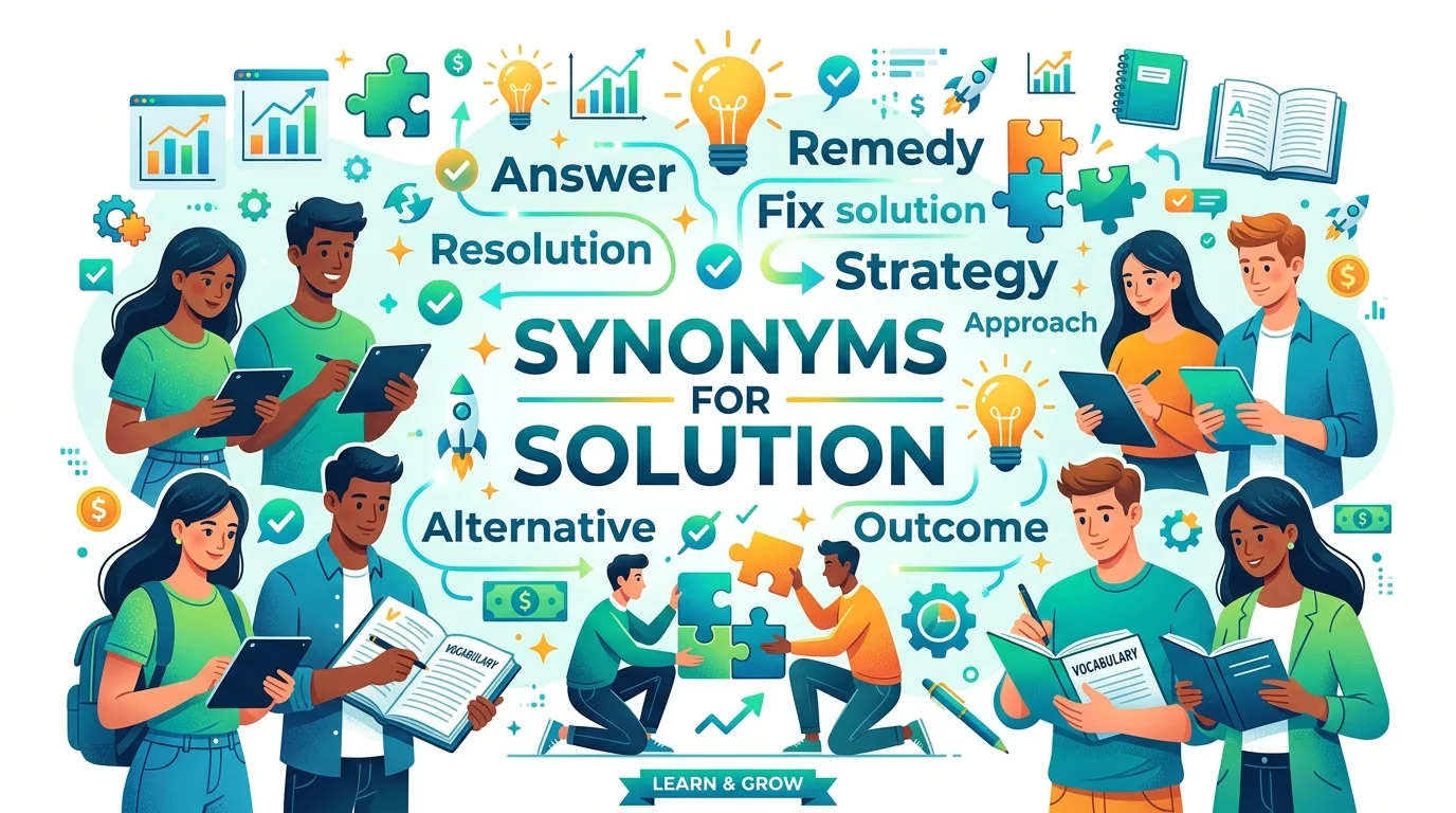 Synonyms For Solution