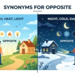 Synonyms for Opposite
