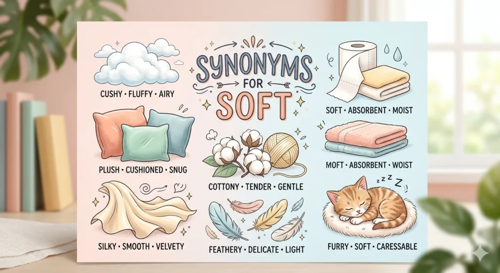Synonyms for Soft