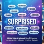 Synonyms for Surprised