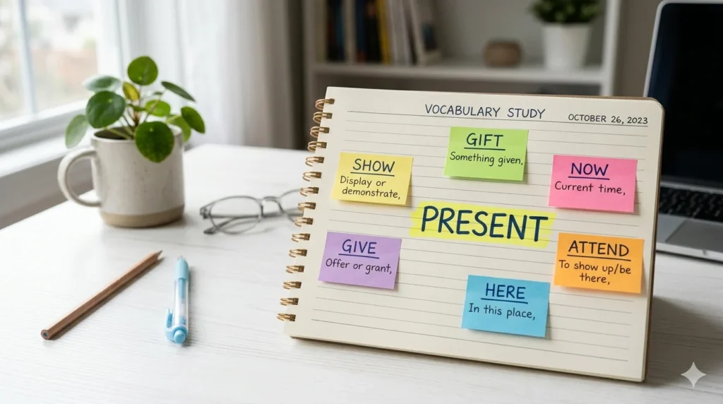 Synonyms for Present