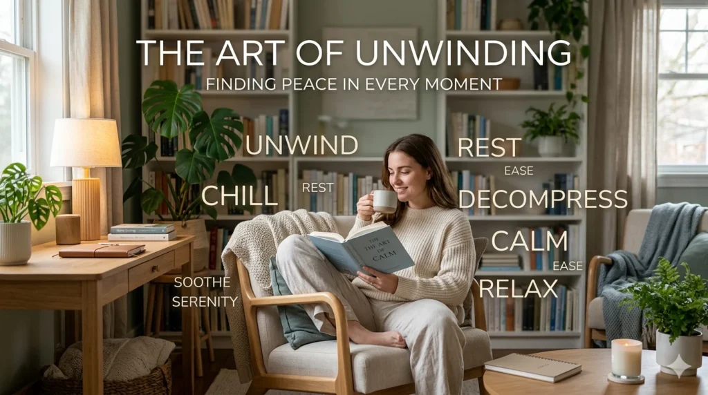 Synonyms for Relax