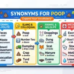 Synonyms for Poop