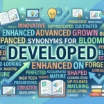 Synonyms for Developed
