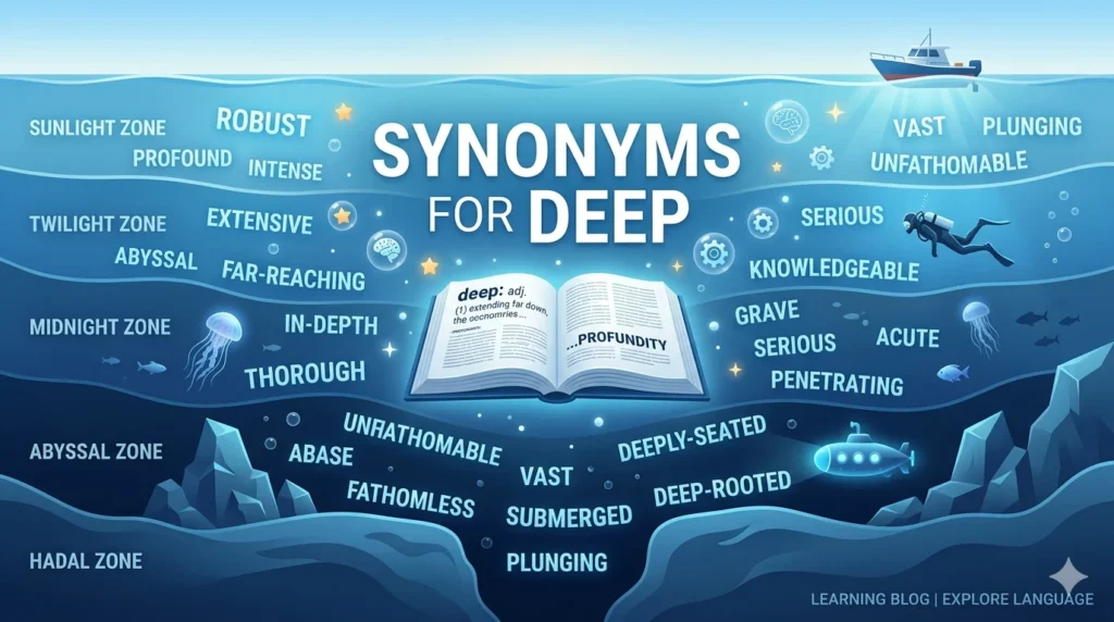 synonyms for deep