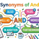 Synonyms of And