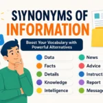 Synonyms of Information