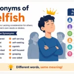 Synonyms for Selfish