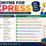 Synonyms for Express