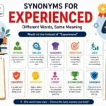 Synonyms for Experienced