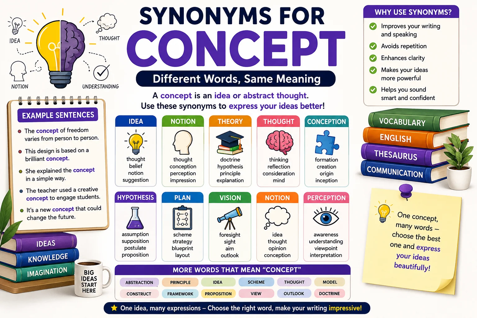 Synonyms for Concept