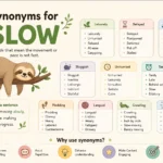 Synonyms for Slowly
