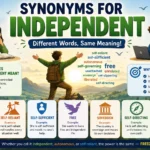 Synonyms for Independent
