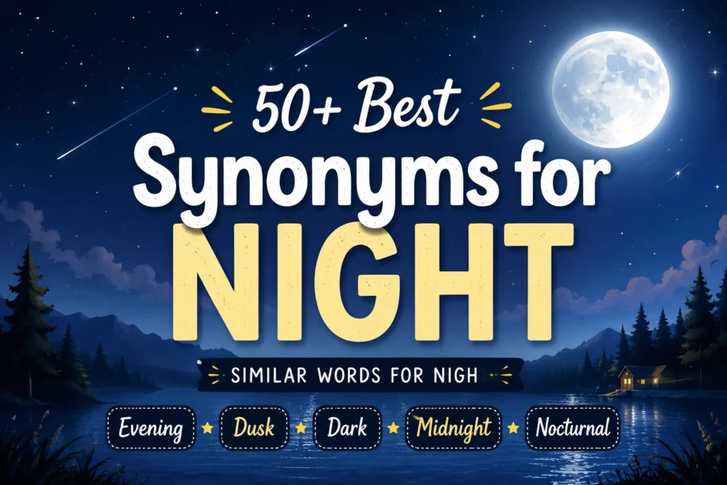 Synonyms for Night