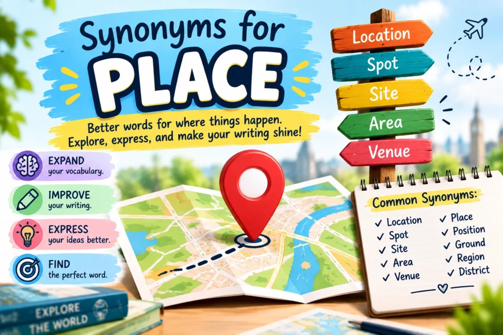 Synonyms for Place
