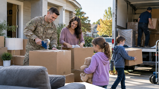 Moving Across the Country: Planning Support for Military Families
